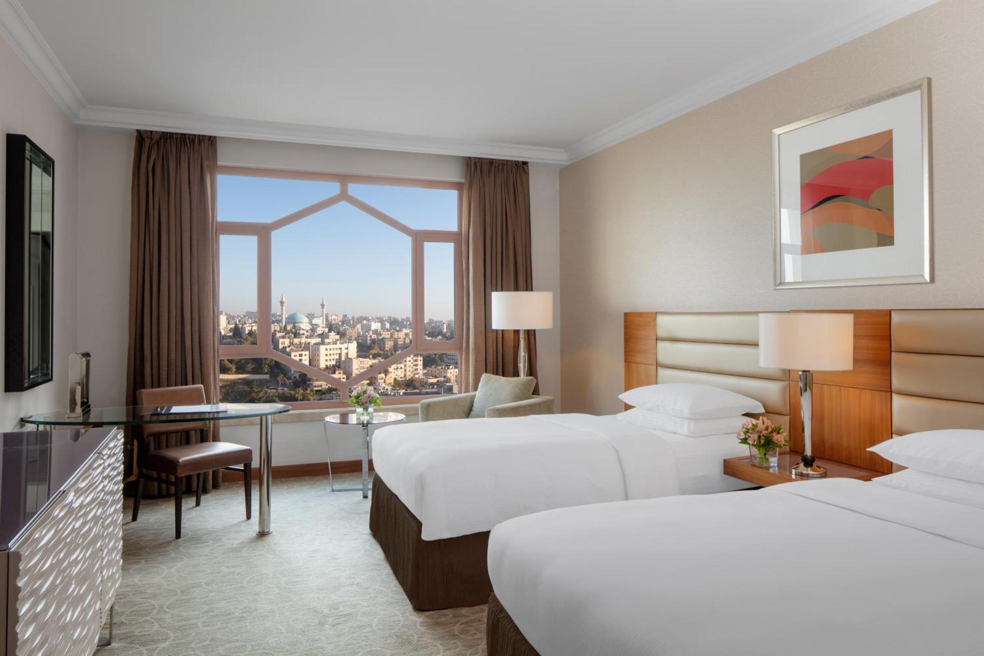 Grand Hyatt Amman Hotel Exterior foto A room at the Conrad Hilton Jerusalem